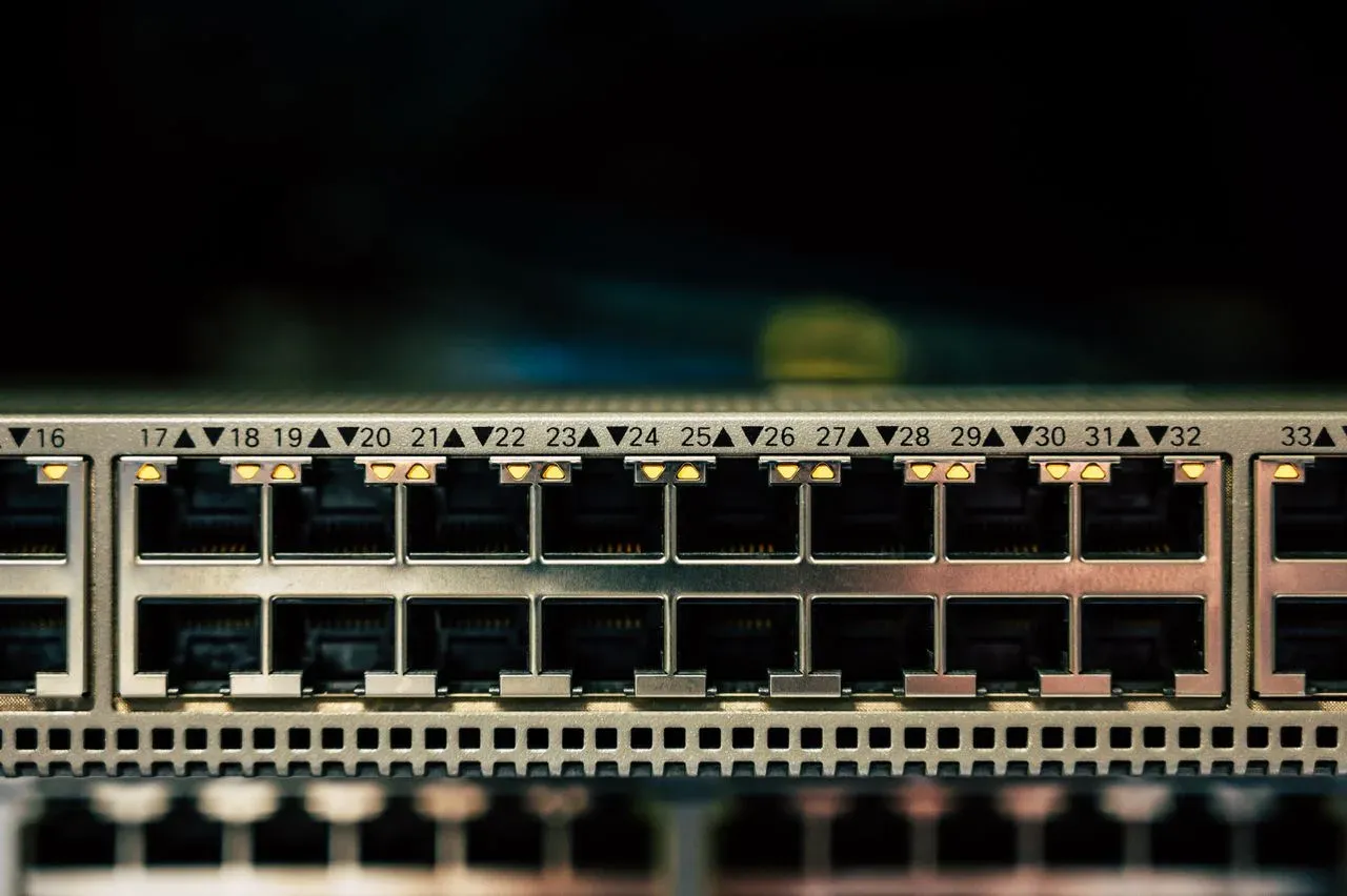 glasvezel netwerk switch